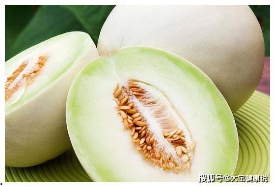 孩子吃白兰瓜,美味营养两不误